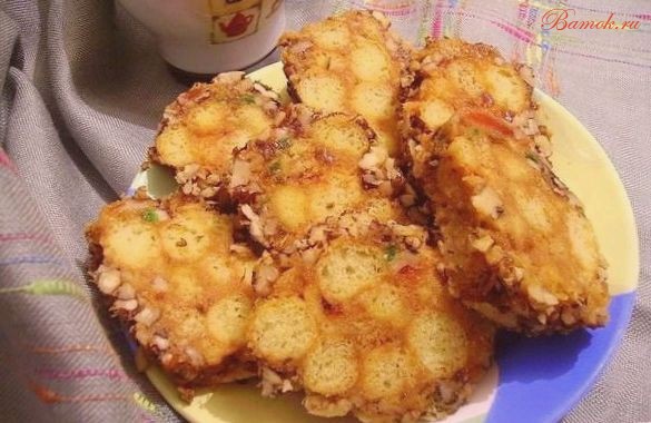 Кукурузный десерт со сгущенкой