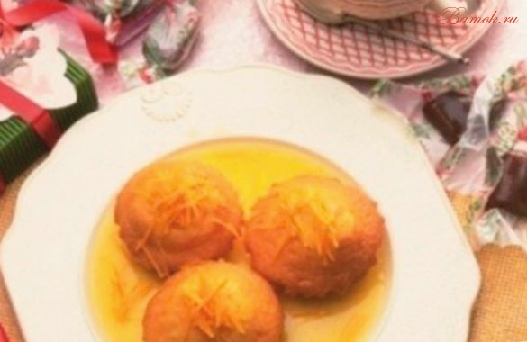 Лимонные кексы в лимонном сиропе с базиликом