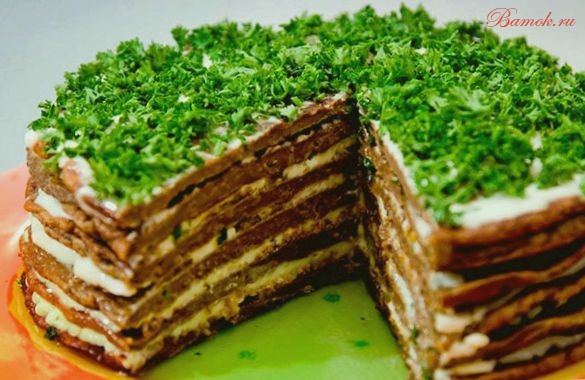 Печеночный торт