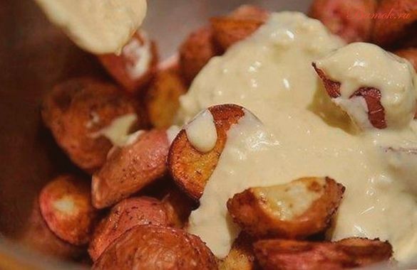 Простой картофельный салат по-испански