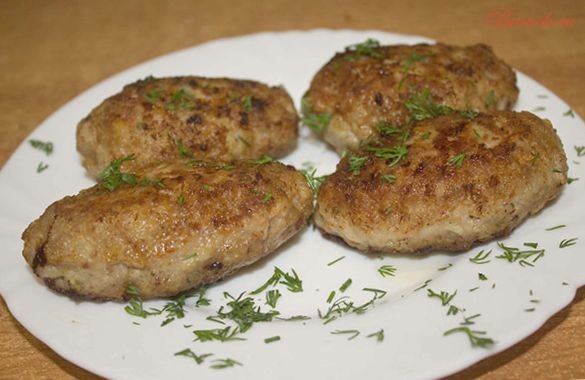 Сочные капустно-мясные котлетки Сочные капустно-мясные котлетки