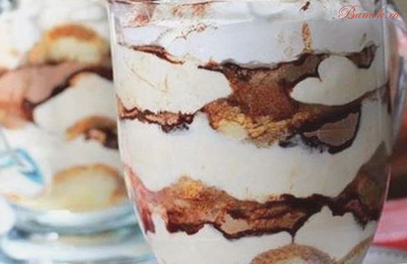 Десерт Тирамису творожный Десерт Тирамису творожный