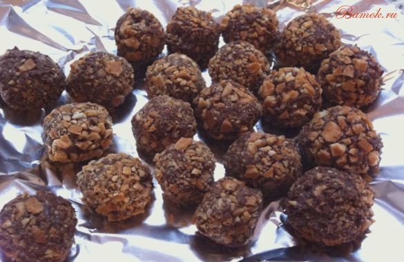 Конфеты «Ferrero Rocher» дома Конфеты «Ferrero Rocher» дома