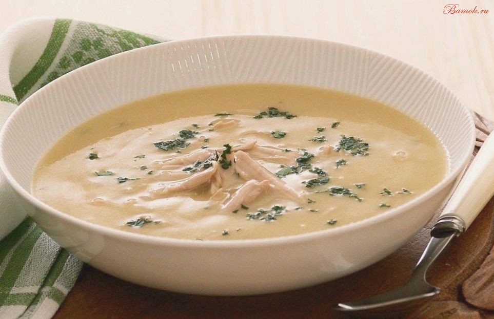 Нежный суп-пюре из куриного филе