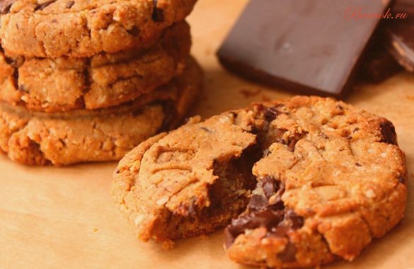 Миндально-белковое печенье