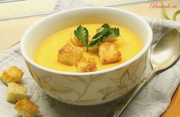 Постный суп-пюре из гороха Постный суп-пюре из гороха