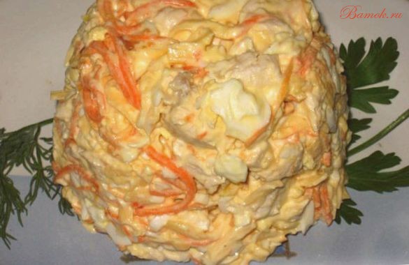 Салат «Bonito» с куриным филе