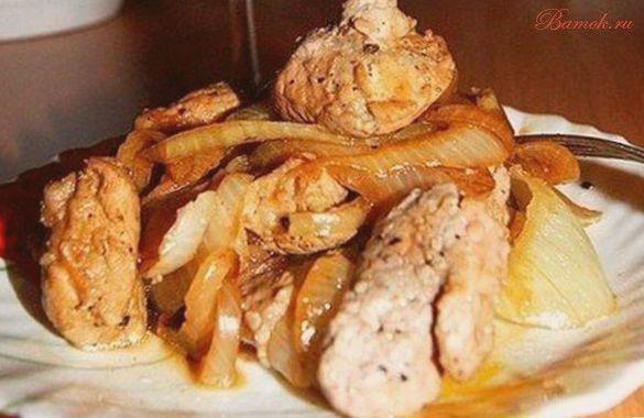 Свинина по-мужски на сковороде Свинина по-мужски на сковороде