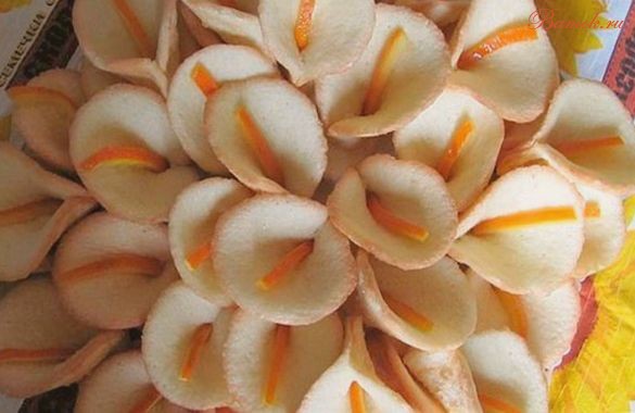 Весьма вкусное и нежное печенье "Каллы" Весьма вкусное и нежное печенье "Каллы"