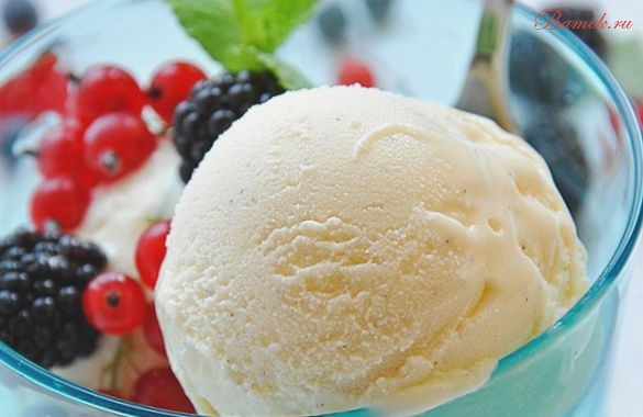 Мороженое на сливках по-домашнему Мороженое на сливках по-домашнему