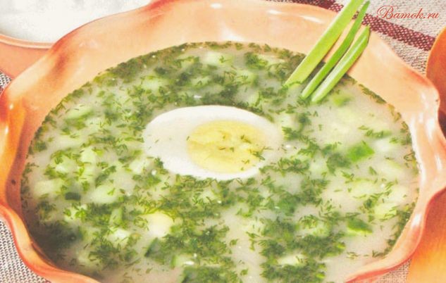 Окрошка на фруктовом отваре Окрошка на фруктовом отваре