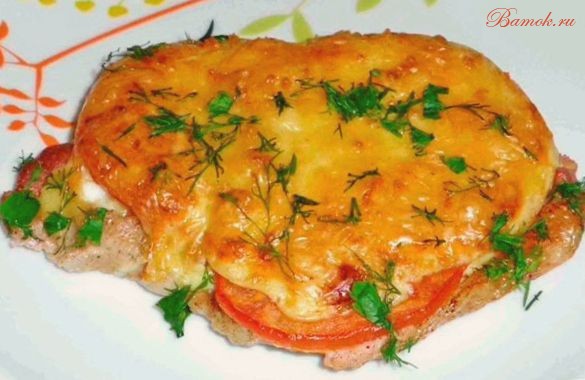 Свинина по-французски из духовки