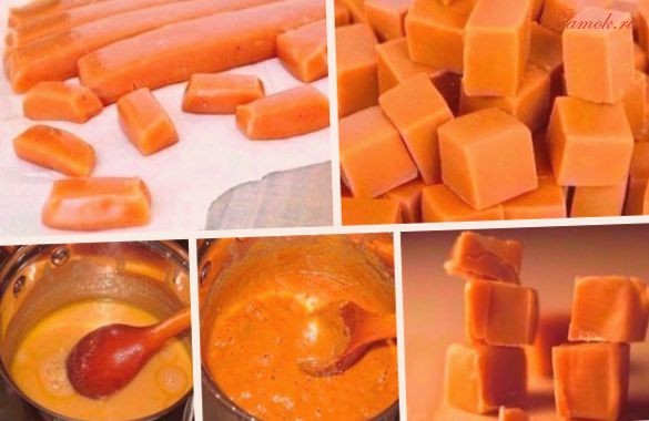 Топленые ириски «Тянучки»