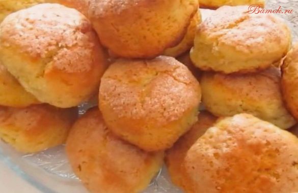 Творожные булочки с лимоном Творожные булочки с лимоном