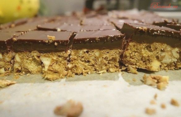 Вафельные конфеты с лесным орехом