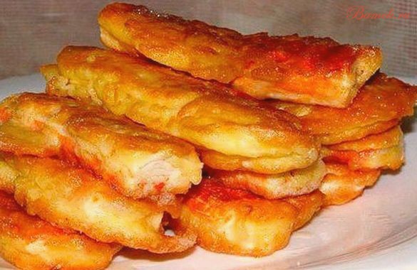 Закусочные крабовые палочки в кляре