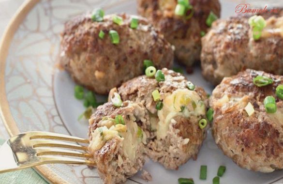 Зразы говяжьи с овощами