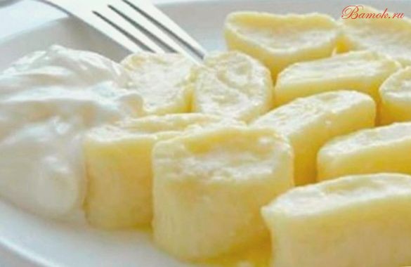 Ленивые вареники из творога на скорую руку