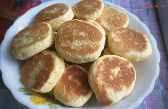 Мягкое печенье на сковороде на скорую руку