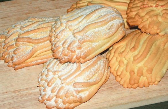 Печенье «Хризантемы» как в юные годы