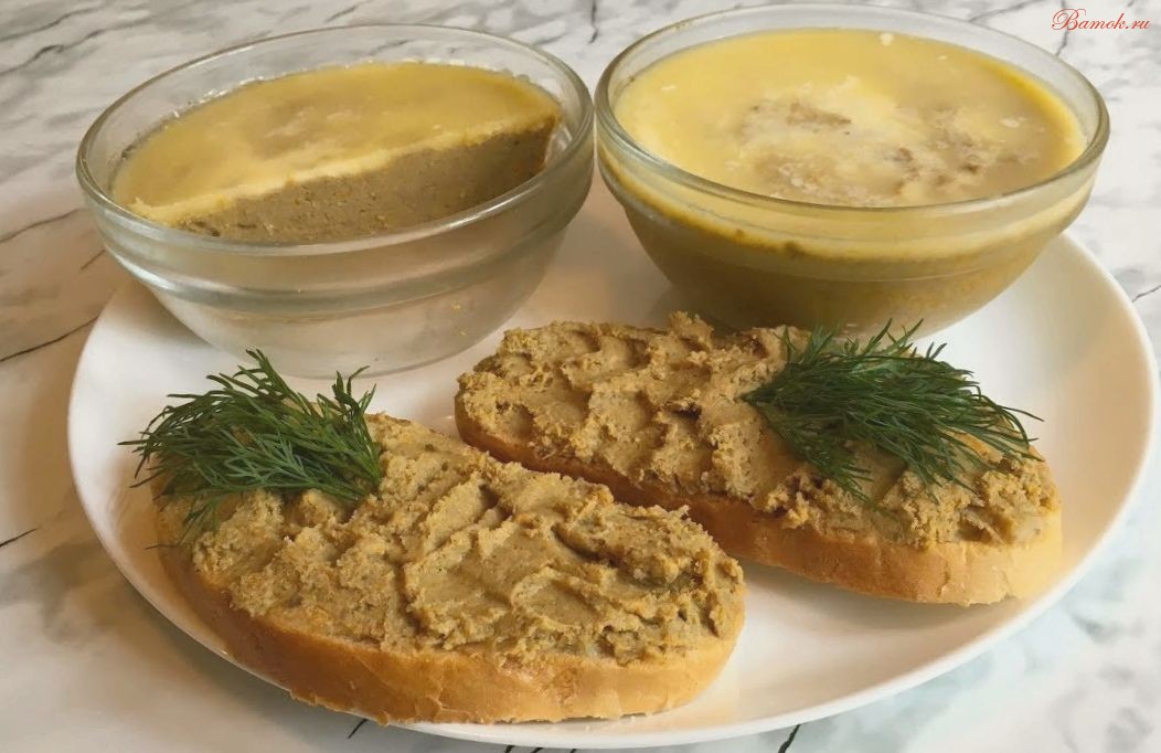 Быстрый печеночный паштет Быстрый печеночный паштет