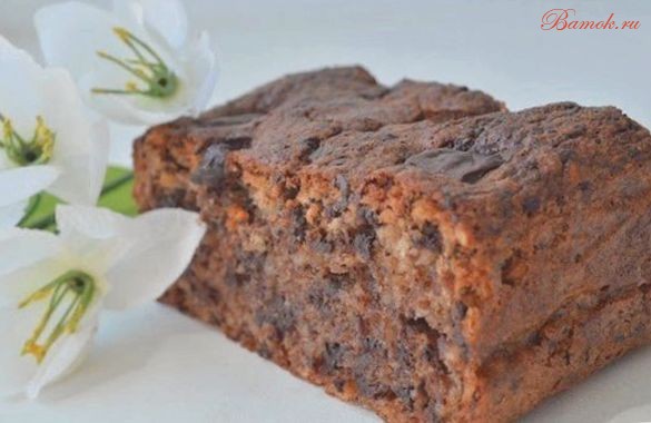 Торт «Два орешка» с горьким шоколадом