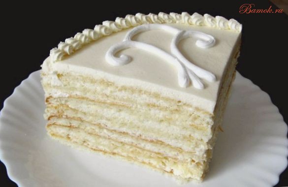 Торт «Молочная девочка» по-домашнему