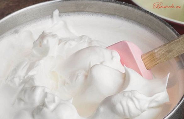 Универсальный белковый крем