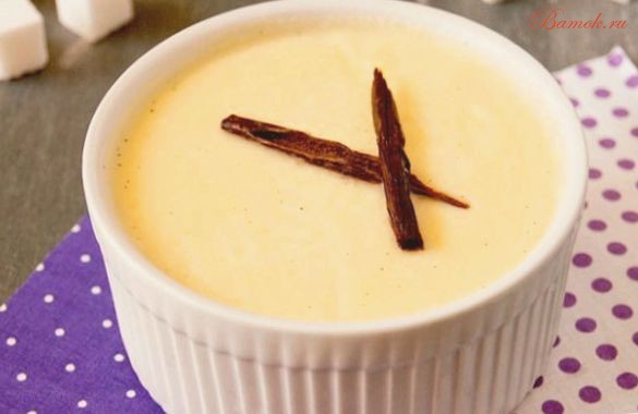 Универсальный заварной крем с ванилью Универсальный заварной крем с ванилью