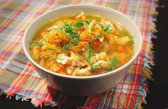 «Уральские» щи с курицей «Уральские» щи с курицей