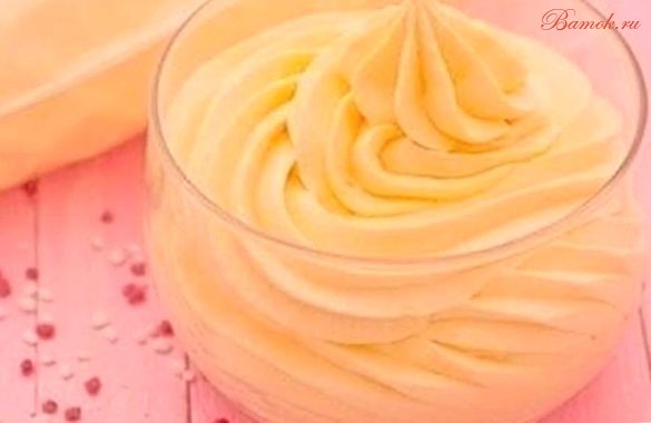 Зефирный крем для любой выпечки