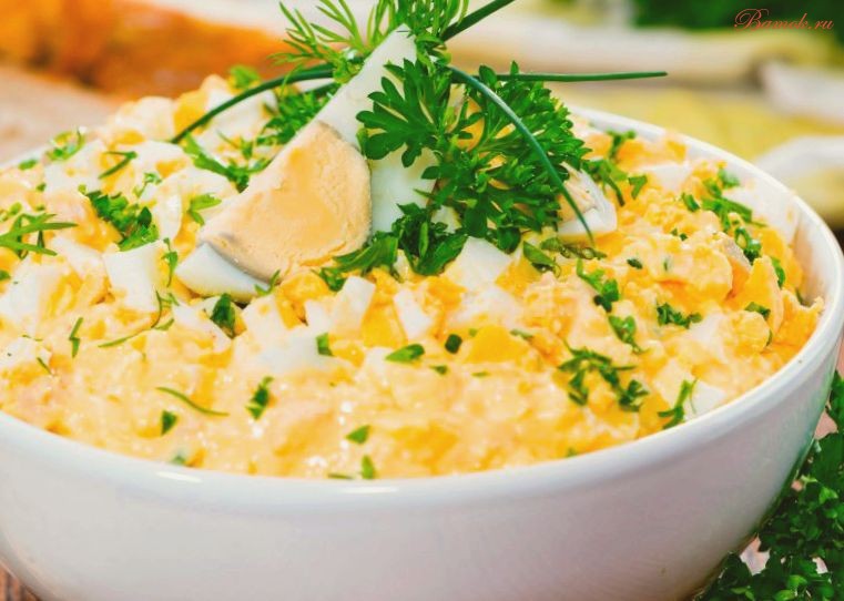 Салат «Яичный по-русски» Салат «Яичный по-русски»