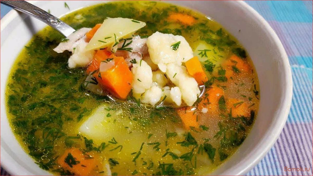 Рецепт приготовления супа с затиркой: простой и вкусный