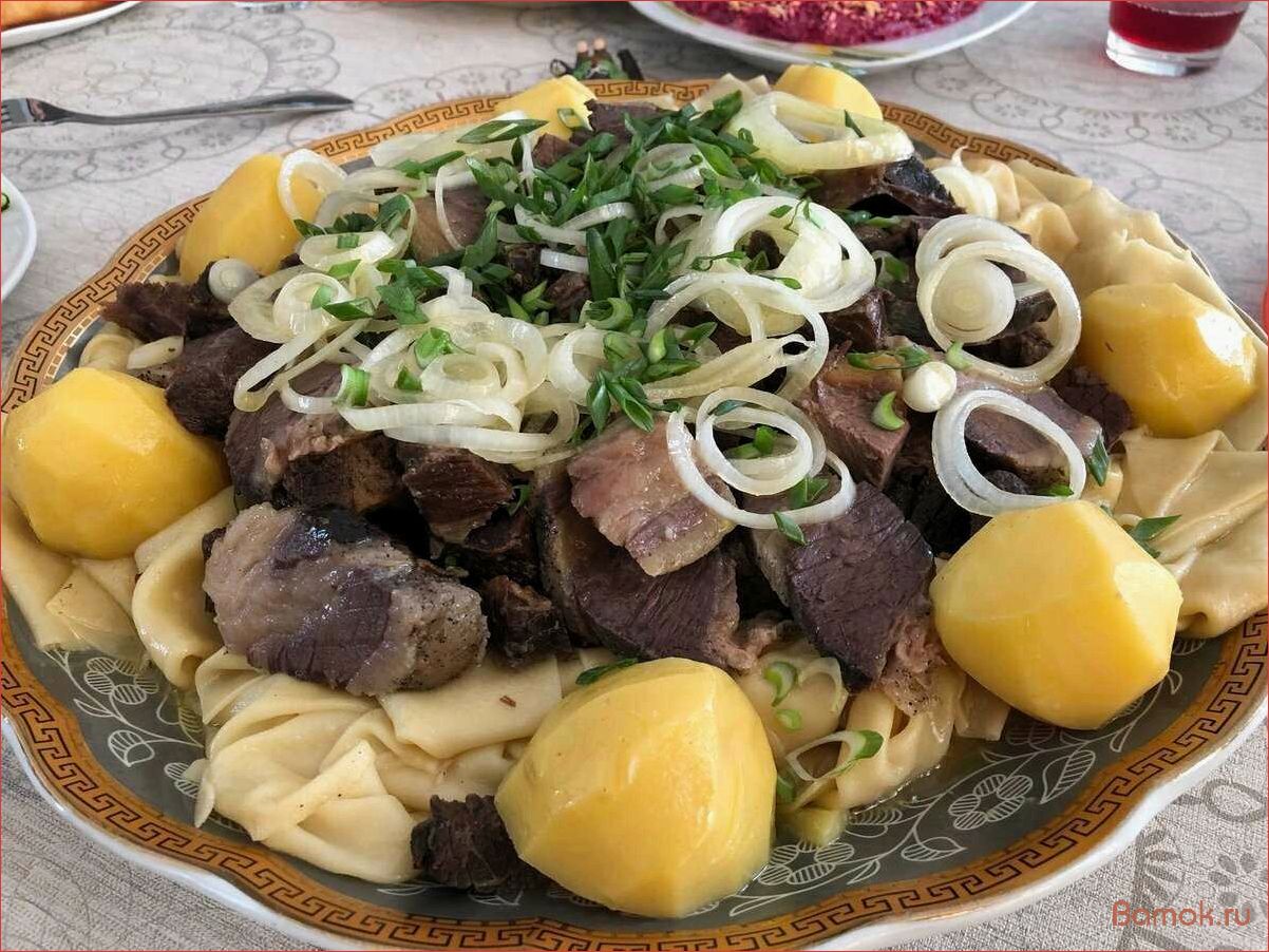 Башкирский бешбармак — вкуснейшее блюдо башкирской кухни, сочетающее в себе традиции и уникальность