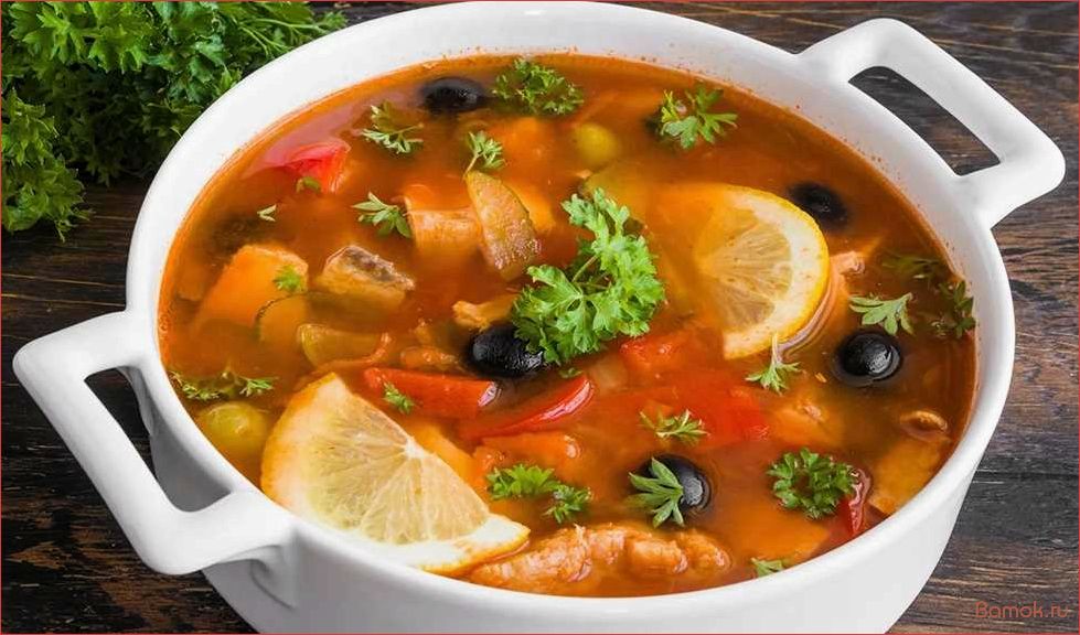 Рыбный суп с оливками — вкусное и полезное блюдо для всей семьи