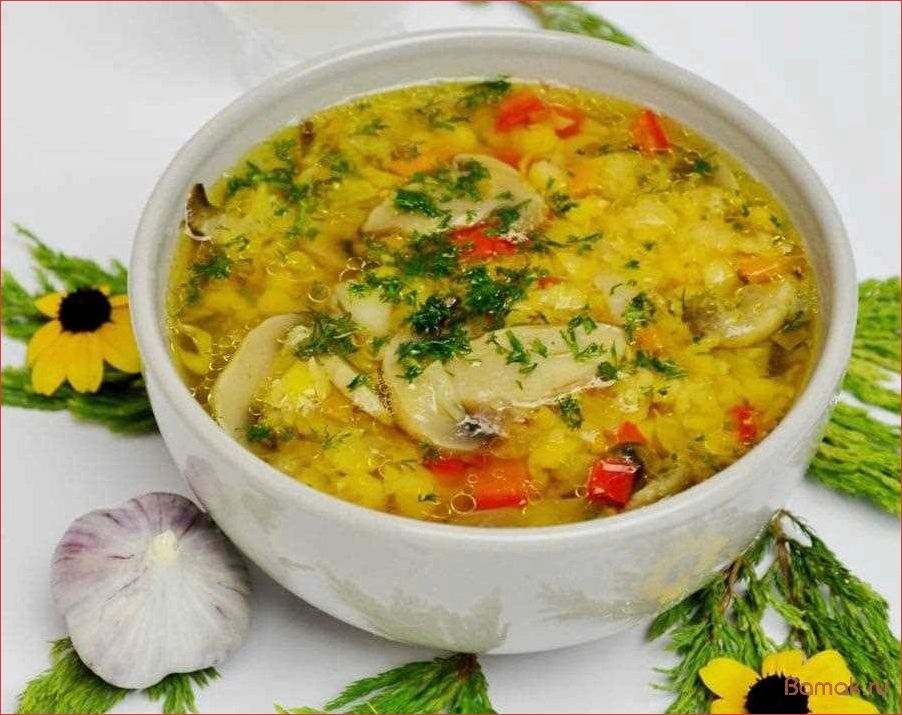 Самый вкусный и легкий рецепт вегетарианского супа без мяса для сытного обеда