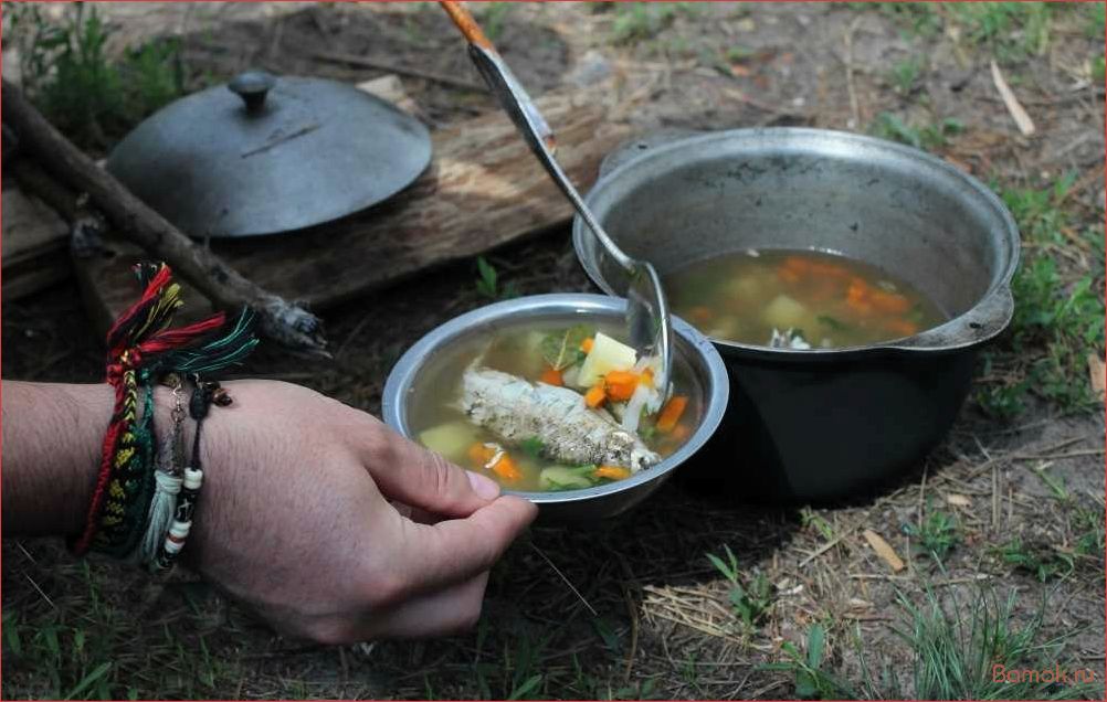 Приготовление вкуснейшей ухи на природе — рецепт, секреты и советы