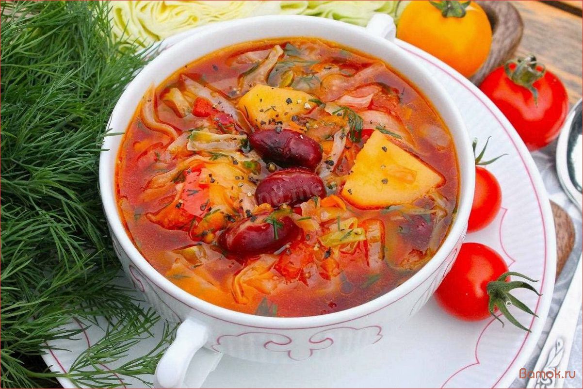 Как приготовить вкусный борщ без картошки — рецепт и секреты