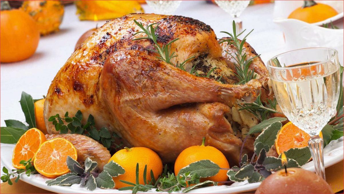 (курица, запеченная, грушами, нежное, сочетание) Курица запеченная с грушами — нежное сочетание сочного мяса и сладкой сочной фруктовой начинки