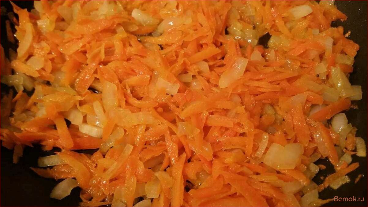 (вкусный, полезный, рецепт, морковью, луком) Вкусный и полезный рецепт — рис с морковью и луком — идеальное блюдо для здорового обеда или ужина!