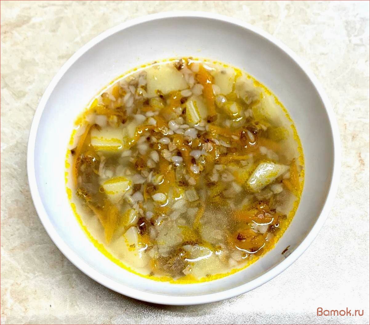 (гречневый, классический, рецепт, вкусного, полезного) Гречневый суп классический — рецепт вкусного и полезного блюда