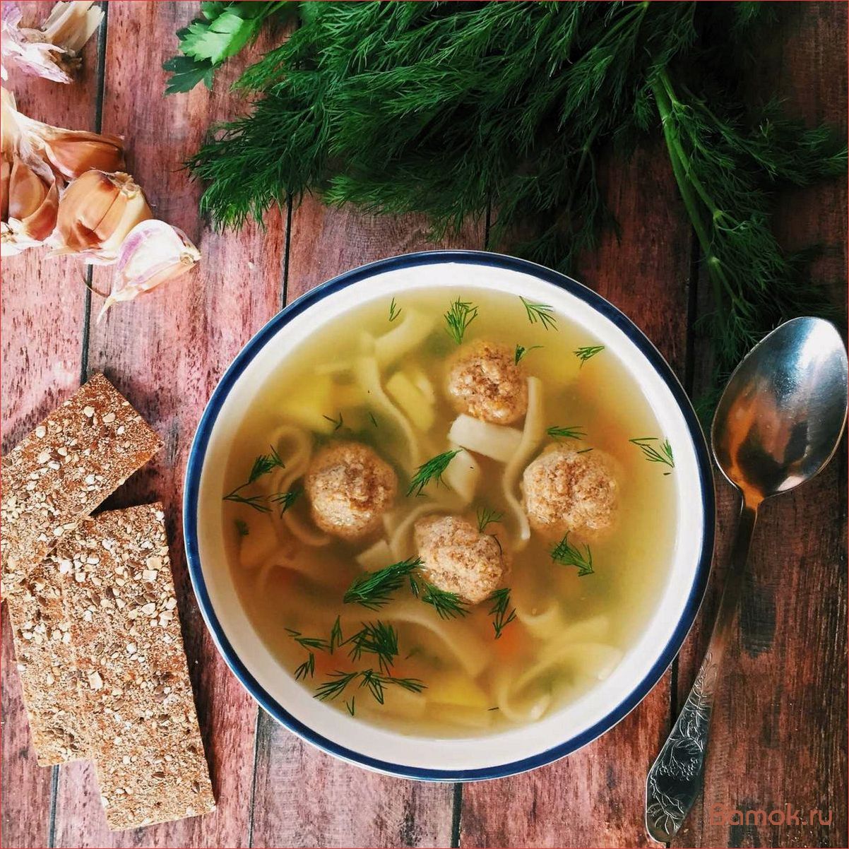 (вермишелевый, фрикадельками, простой, вкусный, рецепт) Вермишелевый суп с фрикадельками — простой и вкусный рецепт