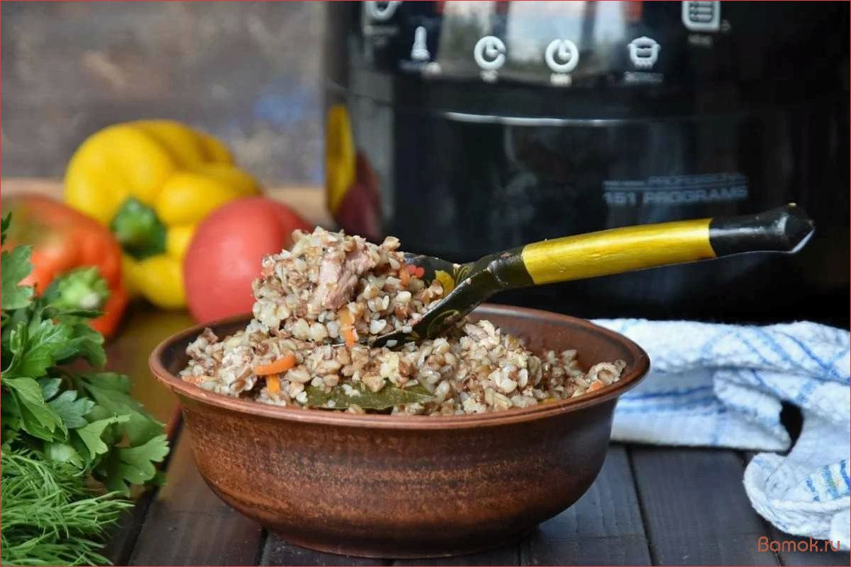 (гречка, тушенкой, мультиварке, вкусное, быстрое) Гречка с тушенкой в мультиварке — вкусное и быстрое блюдо для семьи