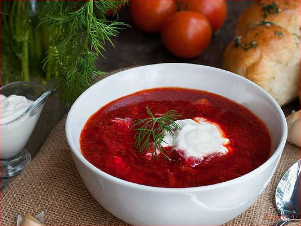 (настоящий, украинский, борщ, секреты, приготовления) Настоящий украинский борщ — секреты приготовления и традиционные ингредиенты для вкусного и ароматного блюда