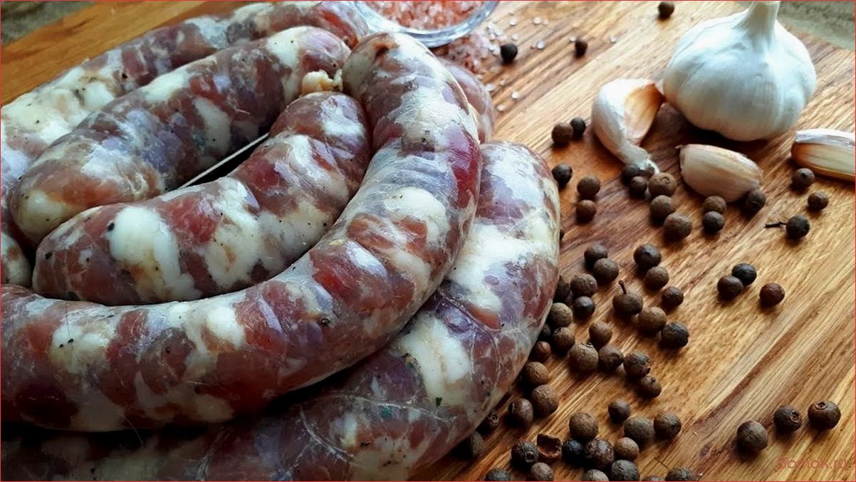 (приготовить, вкусную, ароматную, домашнюю, колбасу) Как приготовить вкусную и ароматную домашнюю колбасу для всей семьи