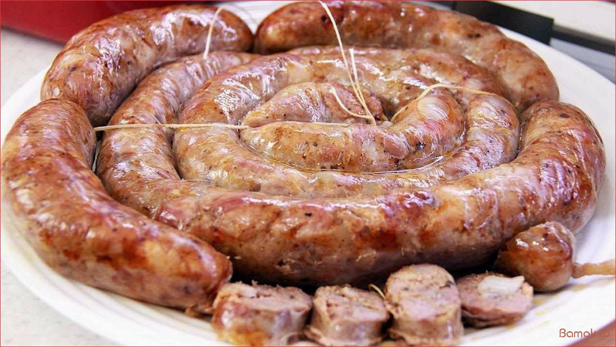 (приготовить, вкусную, ароматную, домашнюю, колбасу) Как приготовить вкусную и ароматную домашнюю колбасу для всей семьи