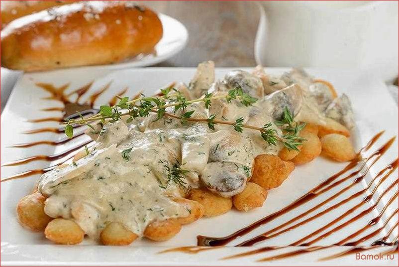 (куриная, пиката, грибами, рецепт, классического) Куриная пиката с грибами — рецепт классического блюда с нежным мясом и ароматными грибами