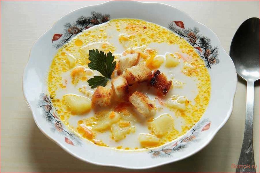 (сырный, курицей, нежный, ароматный, рецепт) Сырный суп с курицей — нежный и ароматный рецепт для всей семьи
