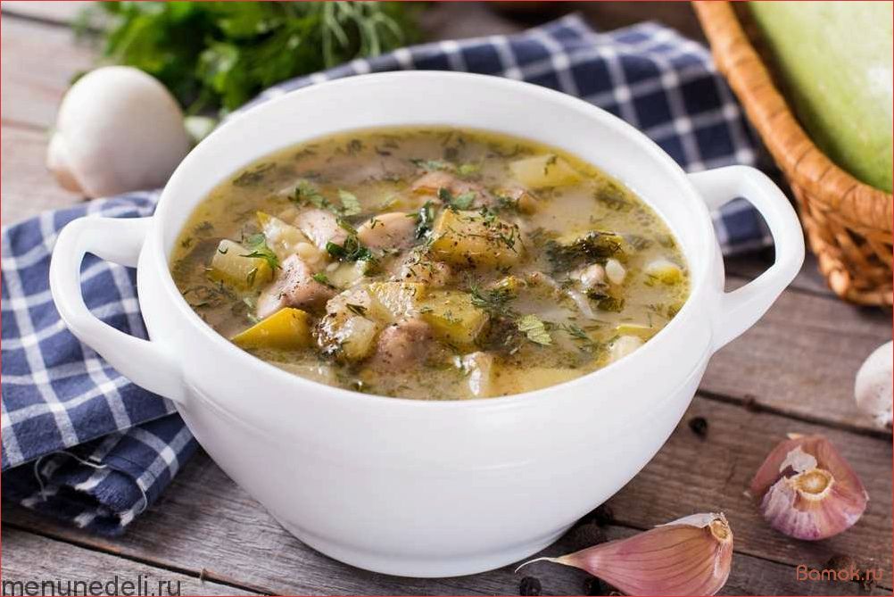 (грибами, рисом, яйцом, вкусное, питательное) Суп с грибами, рисом и яйцом — вкусное и питательное блюдо для всей семьи!
