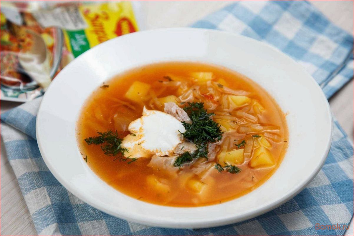 (квашеной, капустой, курицей, рецепт, вкусного) Суп с квашеной капустой и курицей — рецепт вкусного и питательного блюда для всей семьи